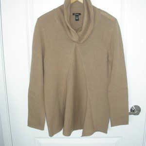 Camel Colour Tunic Soft  Sweater